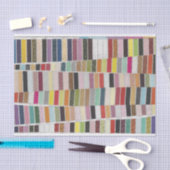 Papier Mousseline Nuanciers multicolores coupés (Artisanat)