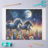 Papier Mousseline Nuit (Artisanat)