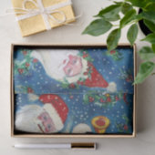 PAPIER MOUSSELINE NUIT DE NOËL / TROIS PÈRE NOËL (Cadeau)