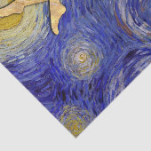 Papier Mousseline Nuit d'étoile Vincent Van Gogh (Détail)