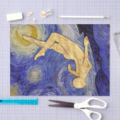 Papier Mousseline Nuit d'étoile Vincent Van Gogh (Artisanat)