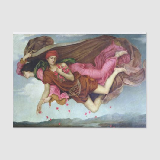 Papier Mousseline Nuit et sommeil par Evelyn de Morgan (Recto)