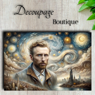 Papier Mousseline Nuit étoilée À New York Découpage