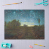 Papier Mousseline Nuit étoilée par Jean-François Millet (Artisanat)