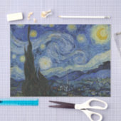 Papier Mousseline "Nuit étoilée" par Van Gogh (Artisanat)
