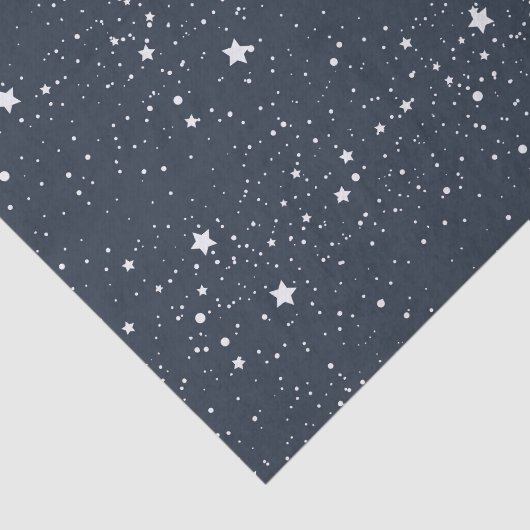 Papier Mousseline Nuit sous les étoiles (Détail)