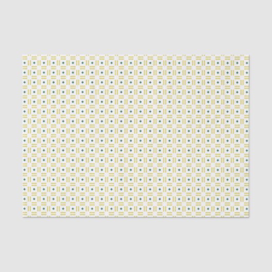 Papier Mousseline Nuits d'été Géométrie Double lignes (Recto)
