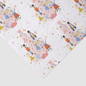 Papier Mousseline Nutacker Pink Christmas Tree Holiday (Détail)