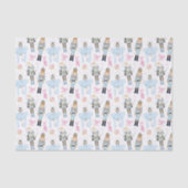 Papier Mousseline Nutcracker aquarelle Noël (Recto)