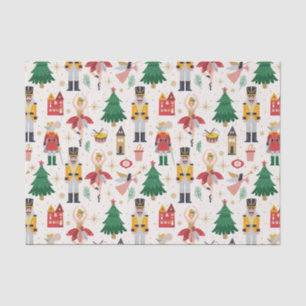 Papier Mousseline Nutcracker Ballet Motif de vacances