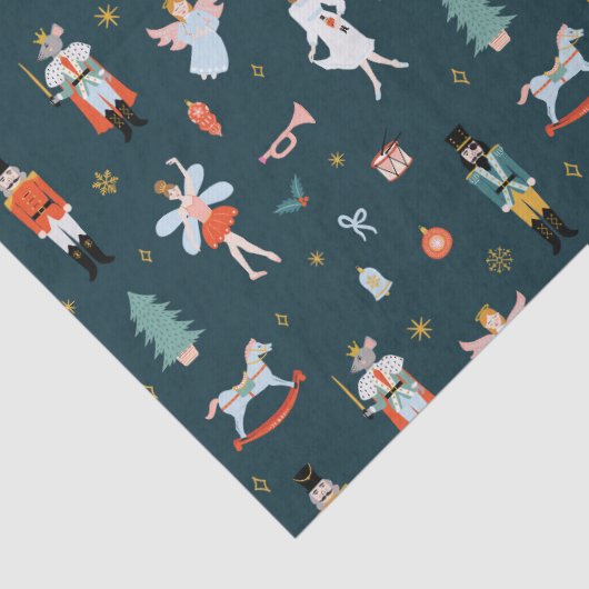 Papier Mousseline Nutcracker Folk Art (Détail)