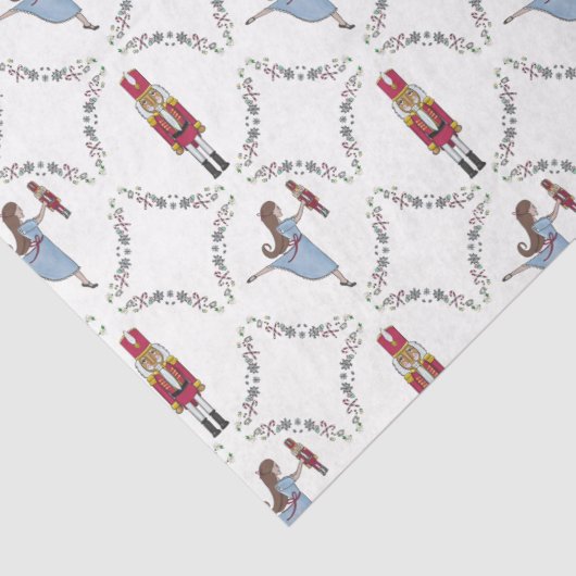 Papier Mousseline Nutcracker Suite Ballet classique Noël (Détail)
