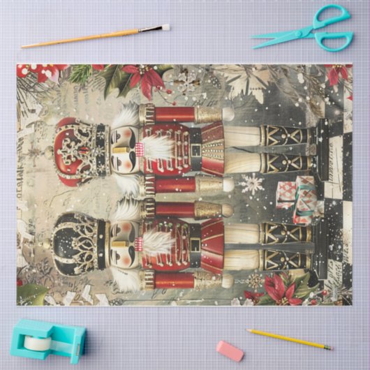 Papier Mousseline Nutcrackers (Artisanat)