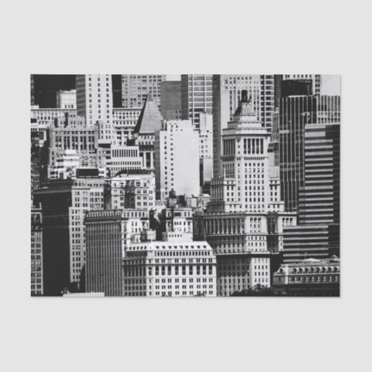 Papier Mousseline NYC Skyline IX (Recto)