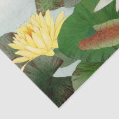 Papier Mousseline Nymphaea lotus, Découpage (Détail)