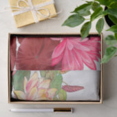 Papier Mousseline Nymphaea lotus, Découpage (Cadeau)