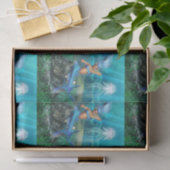 Papier Mousseline Nymphe de mer (Cadeau)