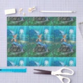 Papier Mousseline Nymphe de mer (Artisanat)