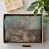 Papier Mousseline Nymphen bei Sonnenaufgang par Hans Zatzka (Cadeau)