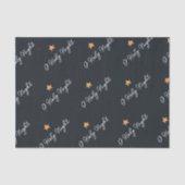 Papier Mousseline O Étoile de Noël de la Saint-Nuit (Recto)