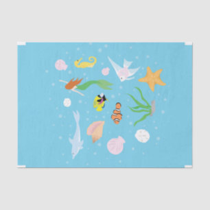 Papier Mousseline Ocean