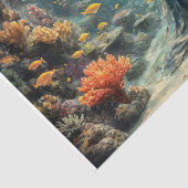 Papier Mousseline Ocean Muse - Découpage - (Détail)