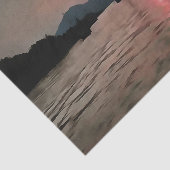 Papier Mousseline Ocean Sunset Sailboat Sunset Bozburun Marmaris (Détail)