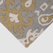 Papier Mousseline Ochre Ikat I (Détail)