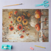 Papier Mousseline octobre (Artisanat)