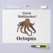 Papier Mousseline Octopus Tentacles Multitaskan Funny Birthday (Artisanat)