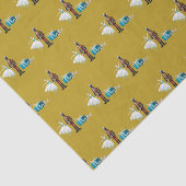 Papier Mousseline Ode to Nutcracker Ballet Gold (Détail)