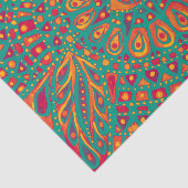 Papier Mousseline Oeil du feu (Détail)