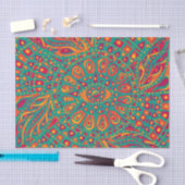 Papier Mousseline Oeil du feu (Artisanat)