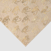 Papier Mousseline OEil égyptien Vintage (Détail)