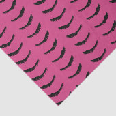 Papier Mousseline Oeil rose Noir Les cils Glam Anniversaire (Détail)