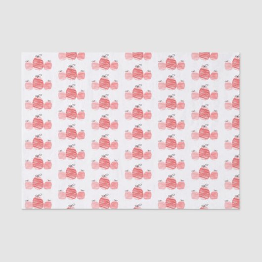 Papier Mousseline Oeuf de Pâques Doodle papier de tissus (Recto)