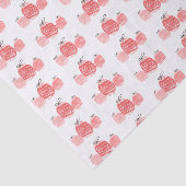 Papier Mousseline Oeuf de Pâques Doodle papier de tissus (Détail)