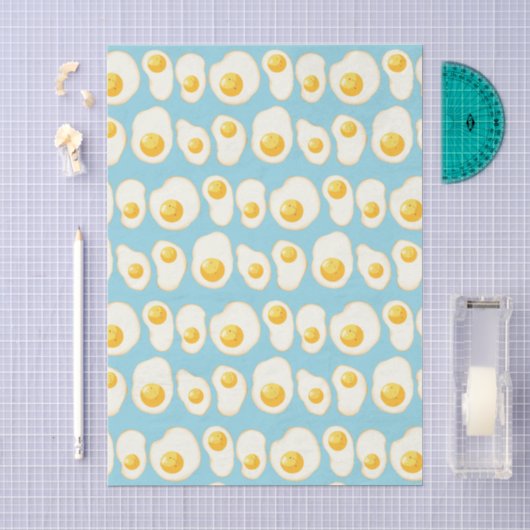 Papier Mousseline OEufs au plat (Artisanat)