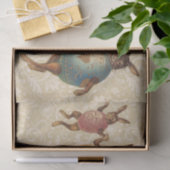 Papier Mousseline Oeufs dansants lapins de Pâques (Cadeau)