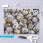 Papier Mousseline Oeufs de caille (Artisanat)