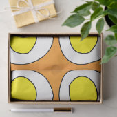 Papier Mousseline Oeufs de jaunes d'oeufs (Cadeau)