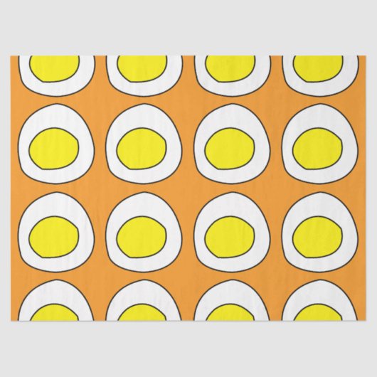 Papier Mousseline Oeufs de jaunes d'oeufs (Recto)