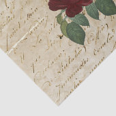 Papier Mousseline Oeufs de la Rose rouge (Détail)