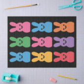 Papier Mousseline Oeufs de lapin de Pâques Plaid Leopard (Artisanat)