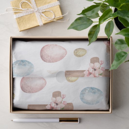 Papier Mousseline OEufs de Pâques Conception 3 (Cadeau)