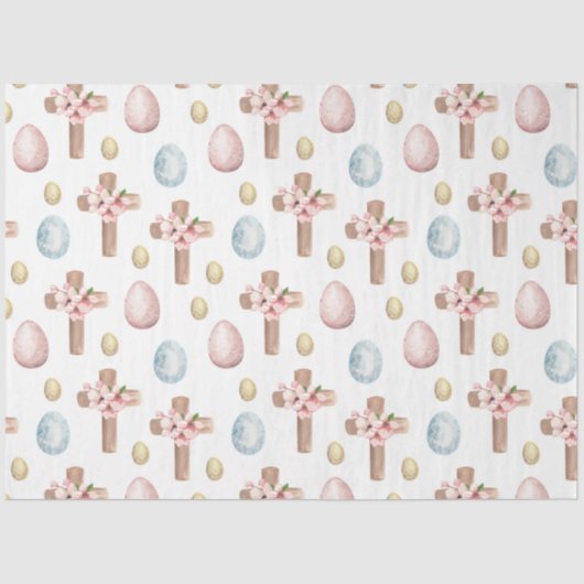 Papier Mousseline OEufs de Pâques Conception 3 (Recto)