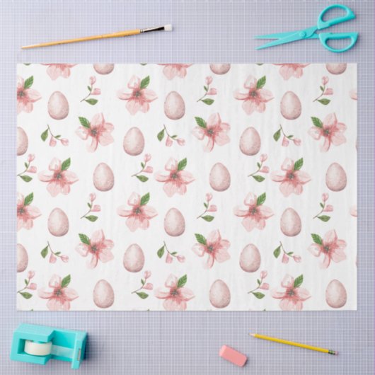 Papier Mousseline OEufs de Pâques Design 8 (Artisanat)