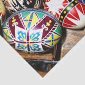 Papier Mousseline OEufs de Pâques ukrainiens (Détail)