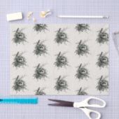 Papier Mousseline OEUFS EN Papier Tissus PERSONNALISÉS DANS LE NID (Artisanat)