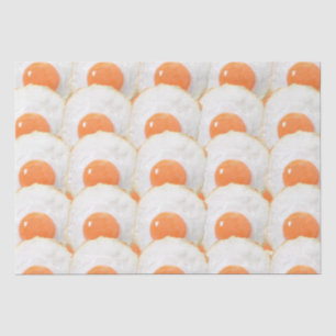 Papier Mousseline Oeufs Sunny Side Up